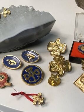 Vintage Boy Scout & Girl Scout Pins